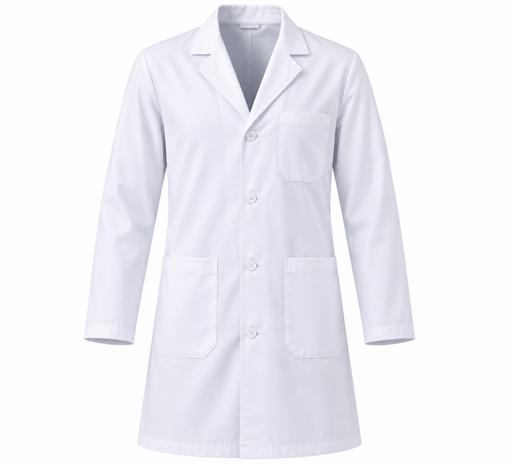 CAREWEAR cotton lab coat